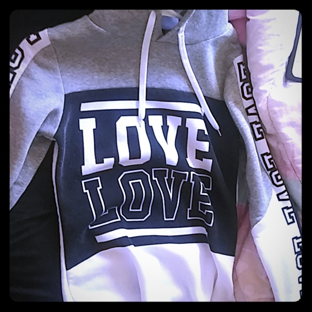 A hoodie dress